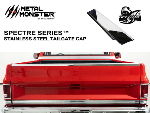 1973-1980 Chevrolet \ GMC Stainless Steel Tailgate Cap