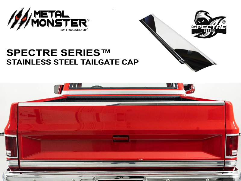 1973-1980 Chevrolet \ GMC Stainless Steel Tailgate Cap