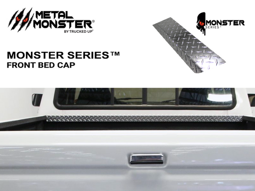 1988-1998 Chevrolet \ GMC Diamond Plate Front Bed Cap - TRUCKED UP - Truck Superstore
