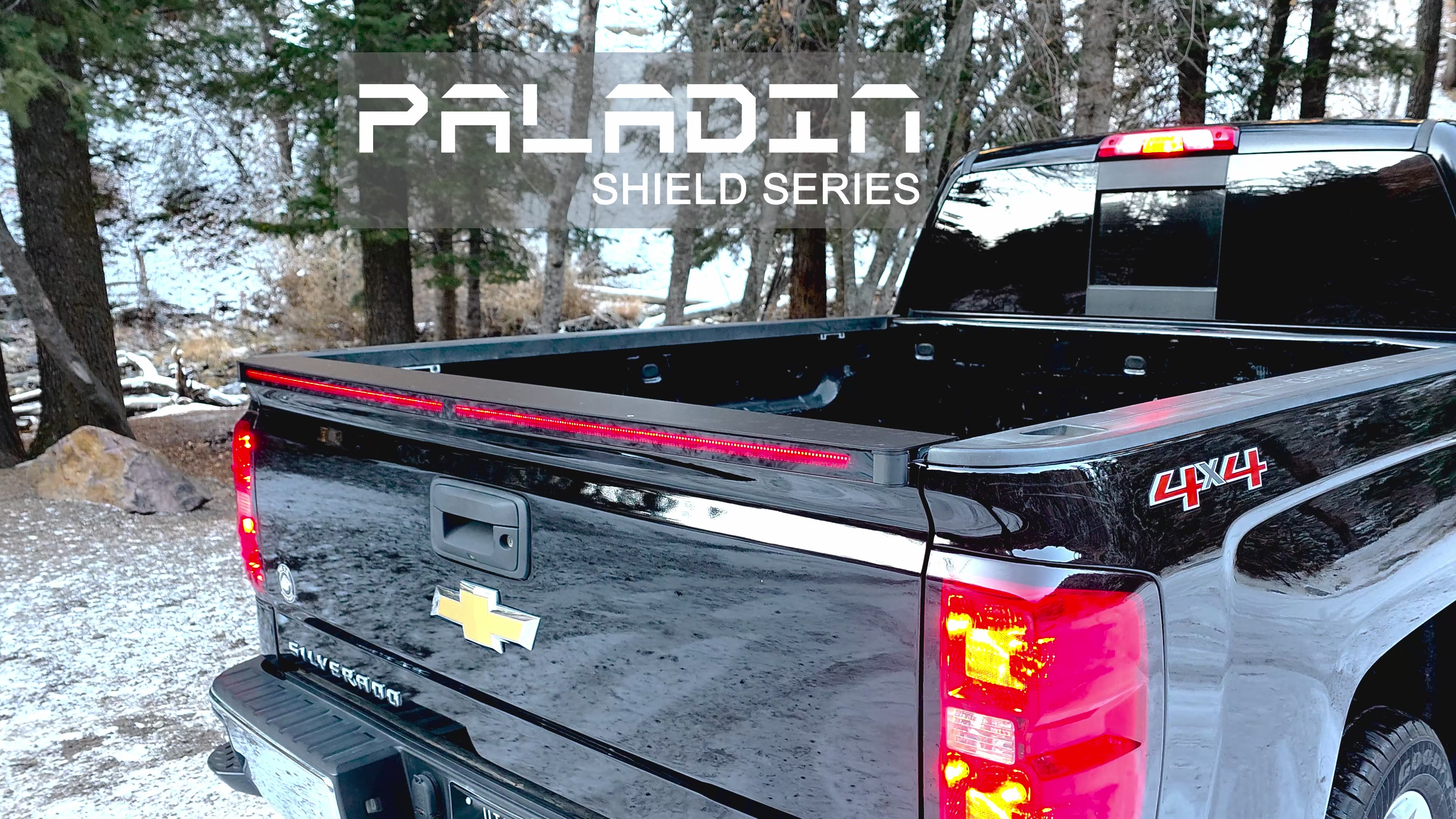 PSM PALADIN LED TAILGATE PROTECTOR - Shield Series