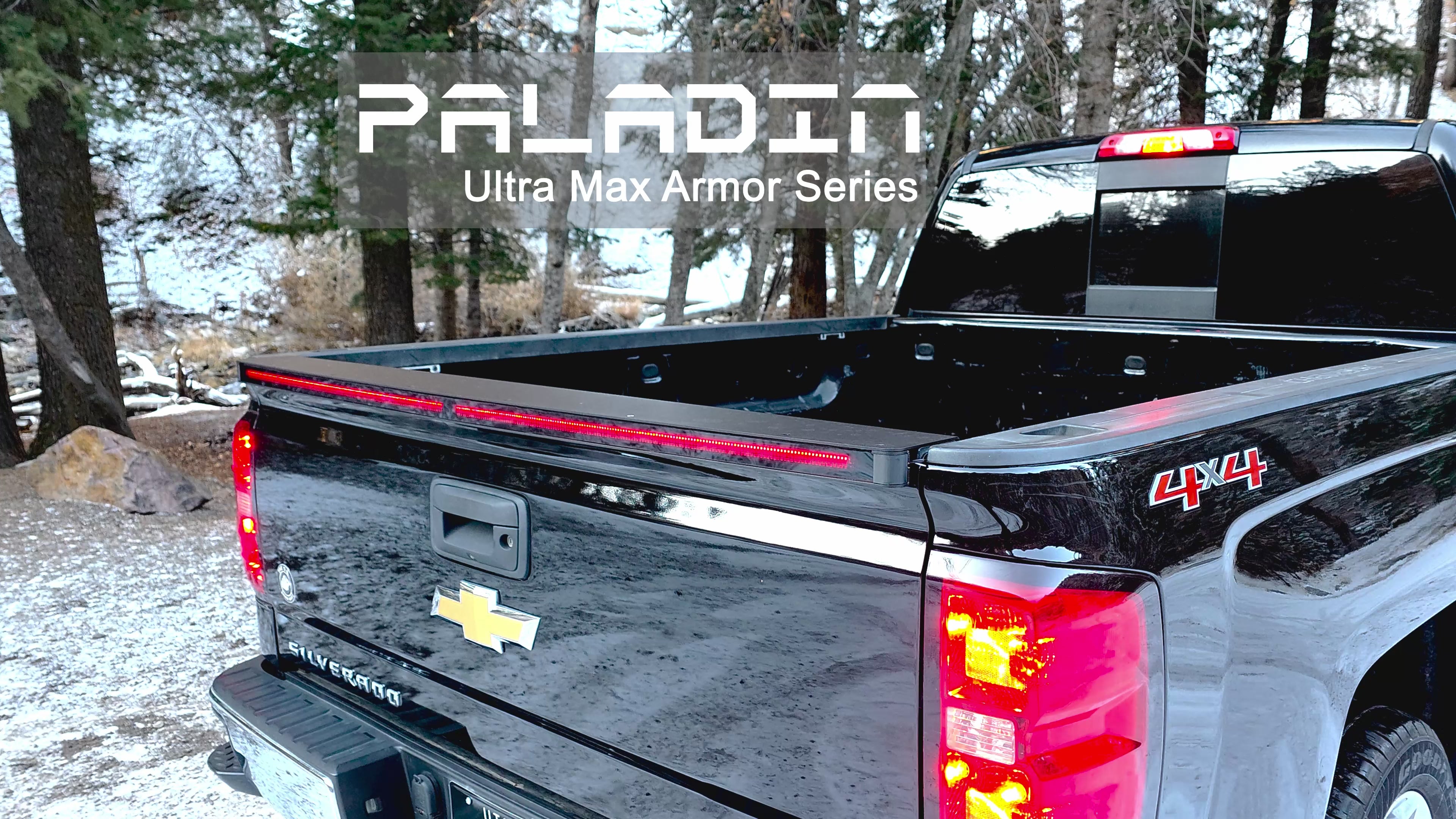 PSM PALADIN LED TAILGATE PROTECTOR - Ultra MAX Series (HEAVY DUTY)