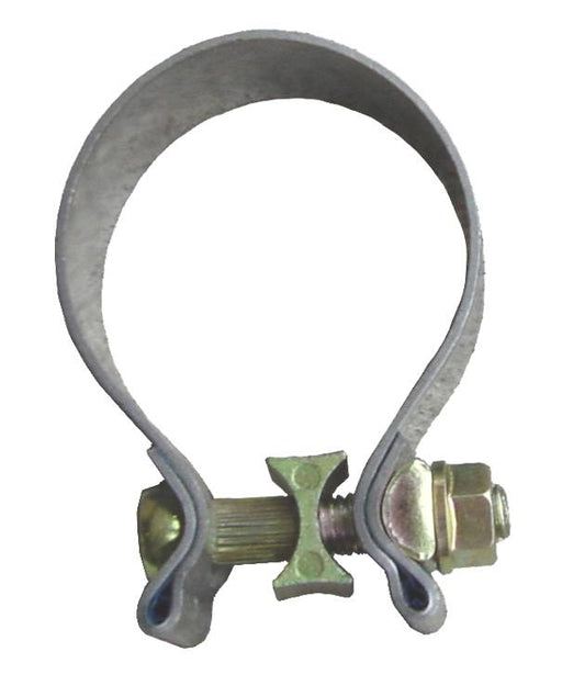 Exhaust Muffler Band Clamp 3 in x 1 in Natural 304 Stainless Steel Pypes Exhaust - TRUCKED UP - Truck Superstore