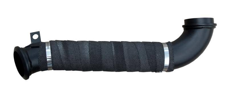 04.5-10 Chevy Duramax Turbo Direct Pipe Black Finish Hardware Not Incl 409 Stainless Steel Both Ends Are Round Pypes Exhaust - TRUCKED UP - Truck Superstore