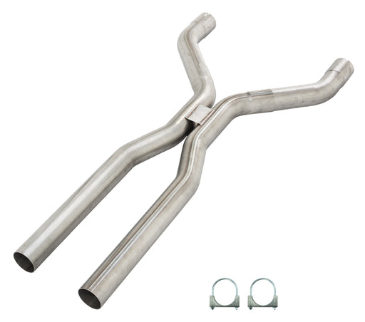 3 Inch Mandrel-Bent Tunnel Crossover Exhaust H-Pipe 409 Stainless Steel Pypes Exhaust - TRUCKED UP - Truck Superstore