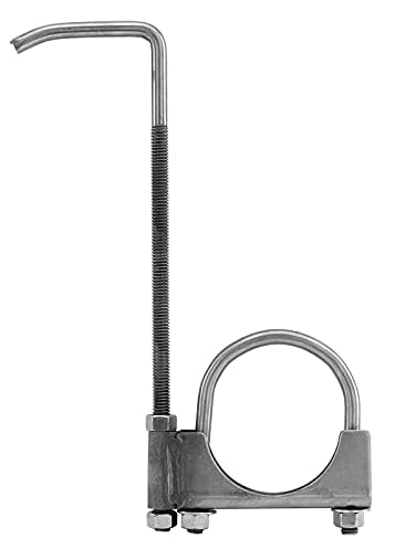 Muffler Hanger Universal 3 in Natural Finish 304 Stainless Steel Pypes Exhaust - TRUCKED UP - Truck Superstore