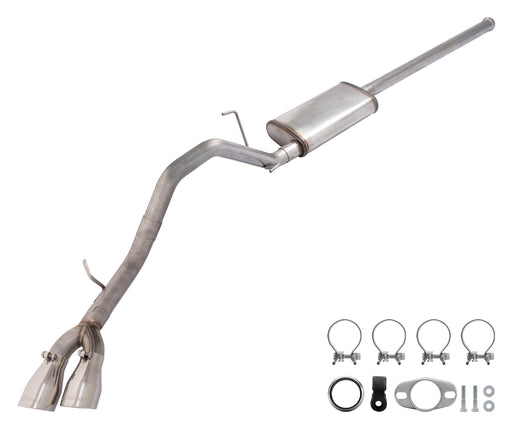 2005-15 Tacoma Cat-Back Exhaust With Street Pro Muffler STT20S - TRUCKED UP - Truck Superstore