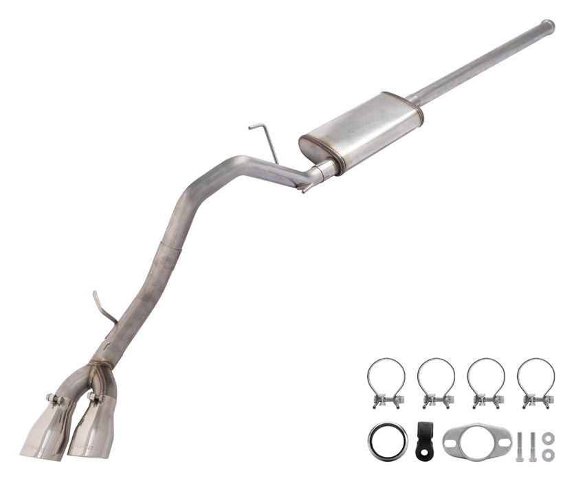 2005-15 Tacoma Cat-Back Exhaust With Street Pro Muffler STT20S - TRUCKED UP - Truck Superstore