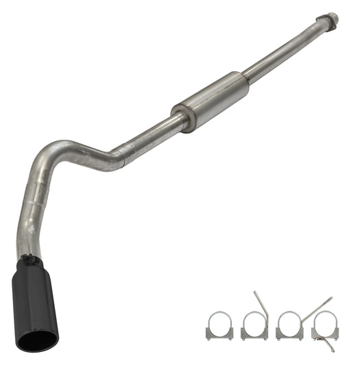 Raptor Catback Exhaust Kit 4 Inch Black Tips For 11-14 Raptor Pypes Exhaust - TRUCKED UP - Truck Superstore