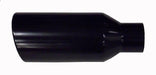 Exhaust Tail Pipe Tip 5 in ID x 6 in OD x 18 in L Bolt On Hardware Not Incl Black Finish 304 Stainless Steel Pypes Exhaust - TRUCKED UP - Truck Superstore