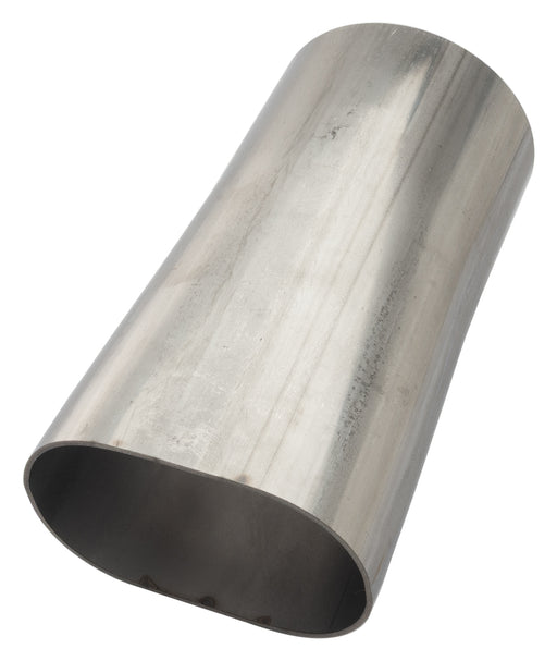 3 Inch Oval-to-Round Exhaust Transition 304 Stainless Steel Low-Profile Ground Clearance Pypes Performance Exhaust - TRUCKED UP - Truck Superstore