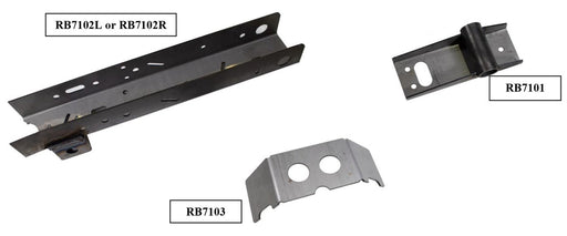 Rear Frame Rail Kit For 95 - 04 Toyota Tacoma Passenger Side Rust Buster Frameworks - TRUCKED UP - Truck Superstore