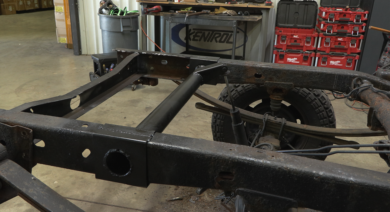 Rust Buster 2007-2019 Chevy Silverado / GMC Sierra 1500 Rear Shock Crossmember RB7341 - TRUCKED UP - Truck Superstore