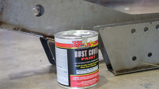 Total Protection Rust Cover Paint 1 US Quart - Satin Black Rust Buster Frameworks - TRUCKED UP - Truck Superstore
