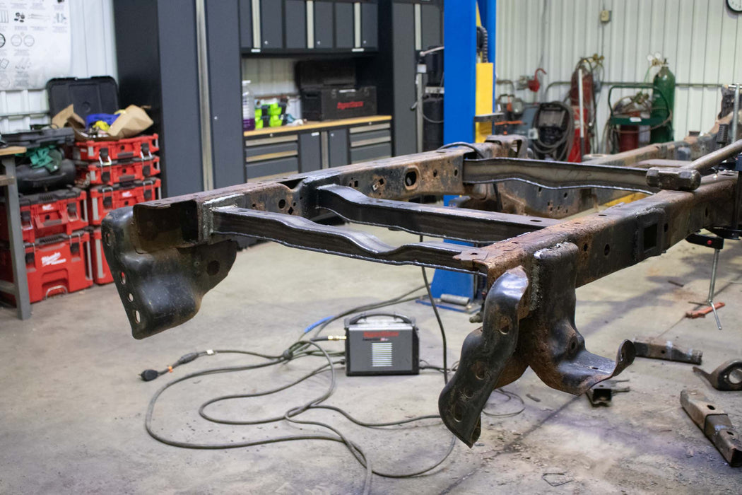 Rear Spare Tire Crossmember For 09-14 Ford F-150 Rust Buster Frameworks - TRUCKED UP - Truck Superstore