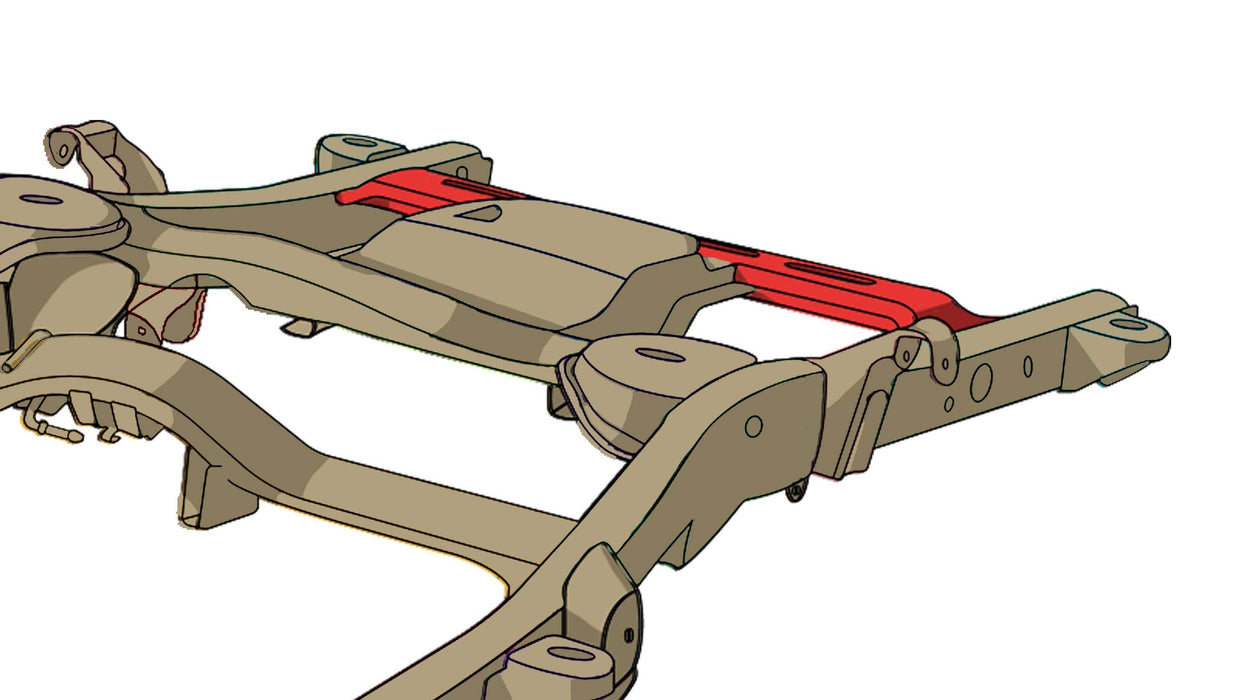 Rear Spare Tire Crossmember For Avalanche/Suburban/Yukon Rust Buster Frameworks - TRUCKED UP - Truck Superstore