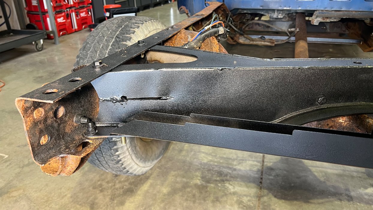 Rust Buster 1988-1998 Chevy C/K1500 & 2500 Spare Tire Rear Crossmember Support	RB7333 - TRUCKED UP - Truck Superstore