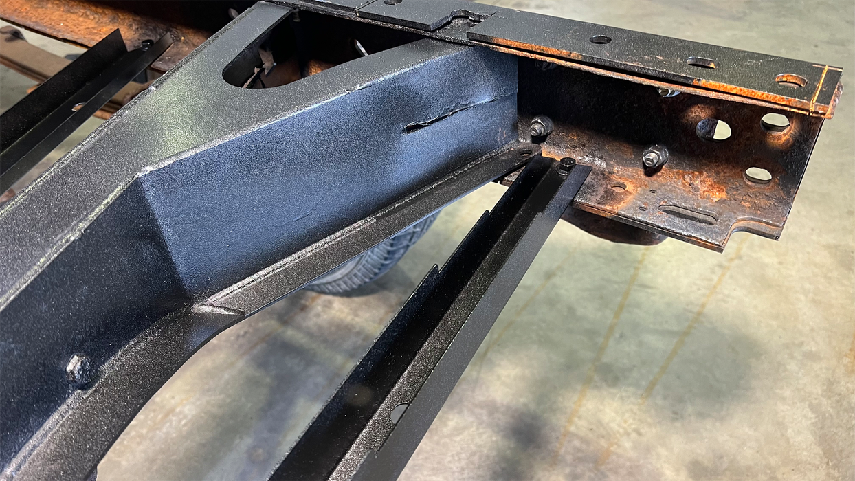 Rust Buster 1988-1998 Chevy C/K1500 & 2500 Spare Tire Rear Crossmember Support	RB7333 - TRUCKED UP - Truck Superstore
