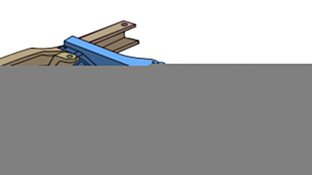 Spare Tire Crossmember For 94-04 Chevy S10/GMC Sonoma Rust Buster Frameworks - TRUCKED UP - Truck Superstore