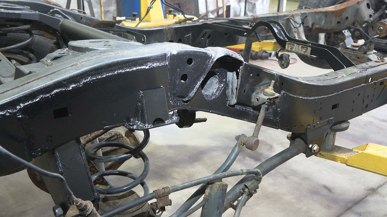 Over-the-Axle Frame Repair Kit For 03-14 Toyota 4Runner and FJ Cruiser Passenger Side Rust Buster Frameworks - TRUCKED UP - Truck Superstore