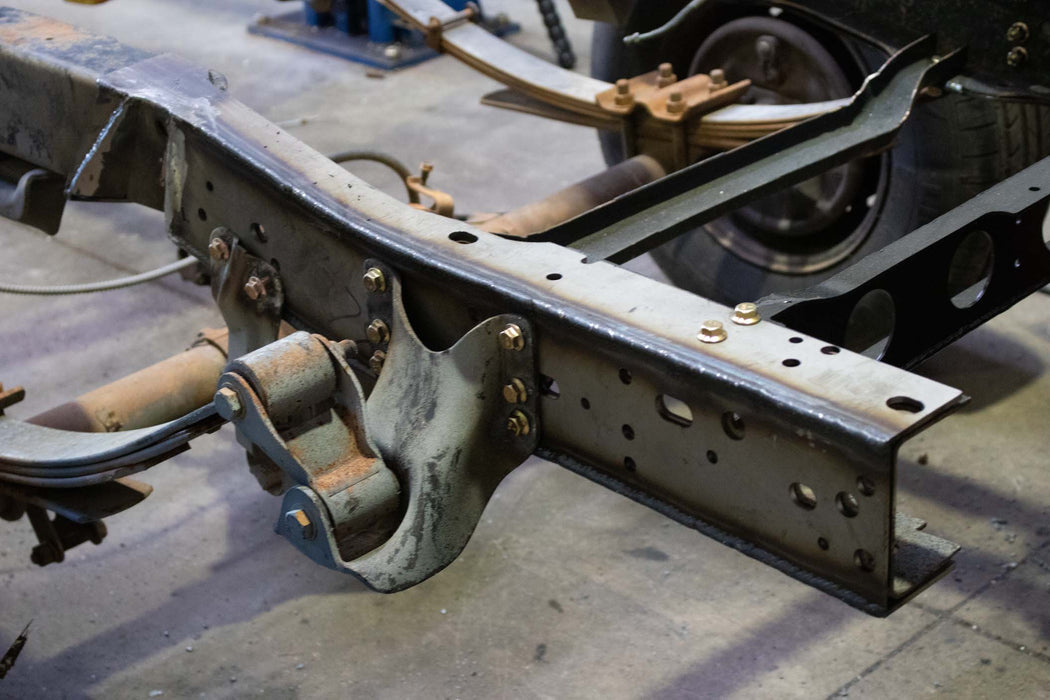 Rear Frame Repair Kit For 1973-1987 Chevy C10 Driver Side Rust Buster Frameworks - TRUCKED UP - Truck Superstore
