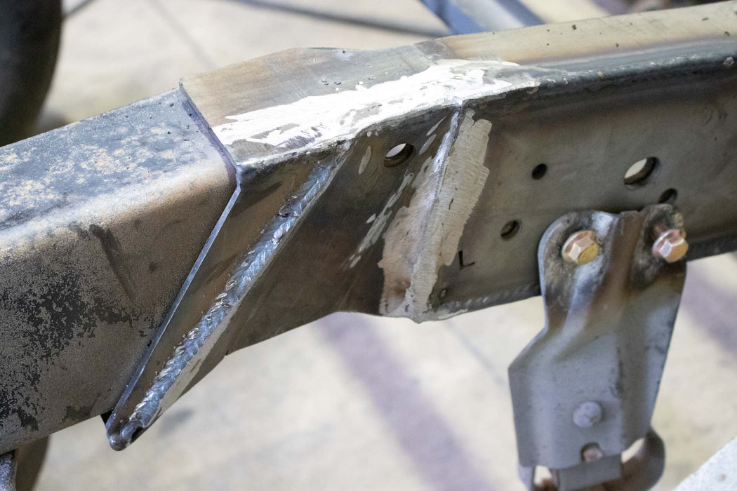 Rear Frame Repair Kit For 1973-1987 Chevy C10 Driver Side Rust Buster Frameworks - TRUCKED UP - Truck Superstore