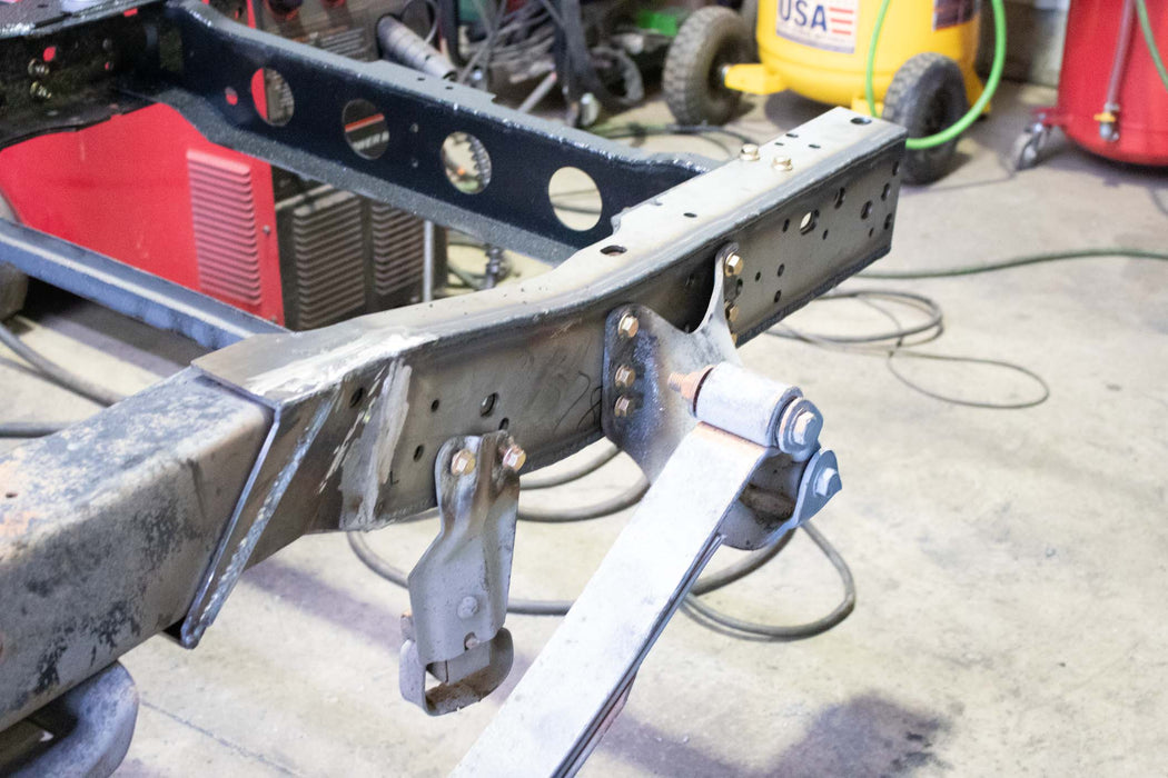 Rear Frame Repair Kit For 1973-1987 Chevy C10 Driver Side Rust Buster Frameworks - TRUCKED UP - Truck Superstore