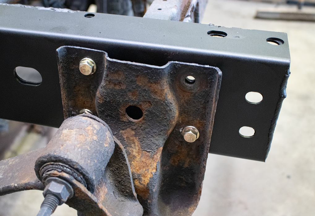 Rust Buster 2007-2019 Chevy Silverado/GMC Sierra Extended Cab Rear Frame Section Left Side - TRUCKED UP - Truck Superstore