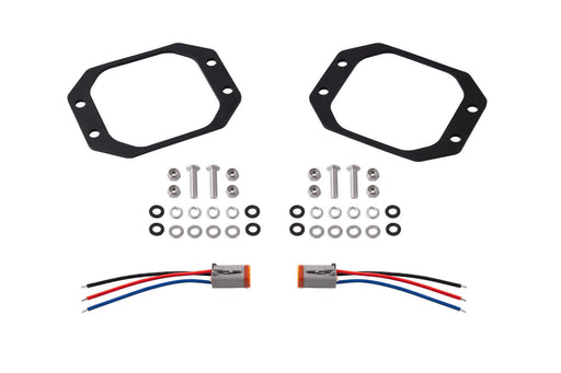 SS3 Backlit Flush Mounting Kit (pair) Diode Dynamics - TRUCKED UP - Truck Superstore