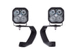 SS3 LED Ditch Light Kit for 2010-2021 Toyota 4Runner Sport White Combo Diode Dynamics - TRUCKED UP - Truck Superstore