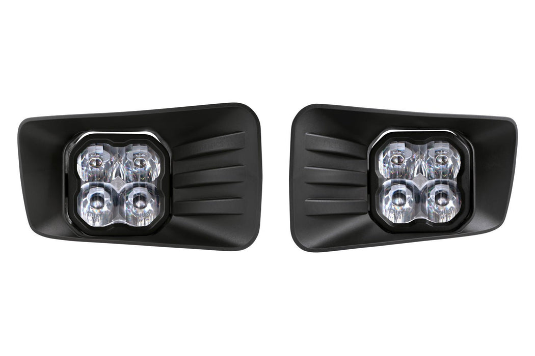 SS3 Type CH LED Fog Light Kit Max ABL Yellow SAE Fog Diode Dynamics - TRUCKED UP - Truck Superstore