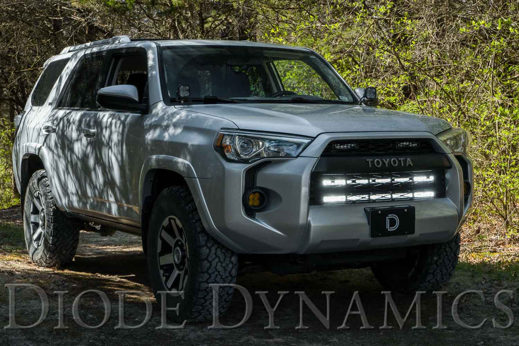 SS30 Single Stealth Lightbar Kit for 2014-2019 Toyota 4Runner White Driving Diode Dynamics - TRUCKED UP - Truck Superstore