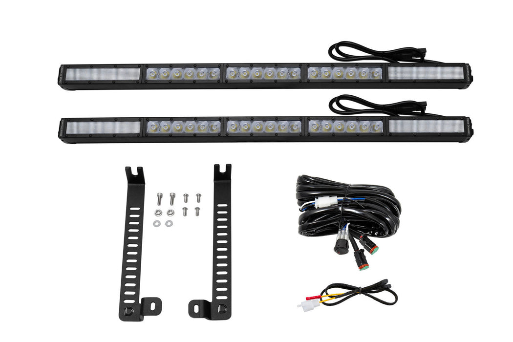 SS30 Single Stealth Lightbar Kit for 2014-2019 Toyota 4Runner White Driving Diode Dynamics - TRUCKED UP - Truck Superstore
