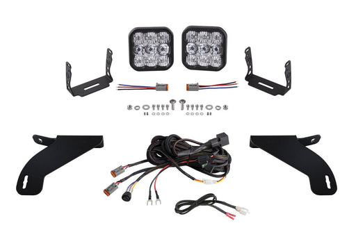 SS5 Bumper LED Pod Light Kit for 2021-2022 Ford F-150, Sport White Driving Diode Dynamics - TRUCKED UP - Truck Superstore