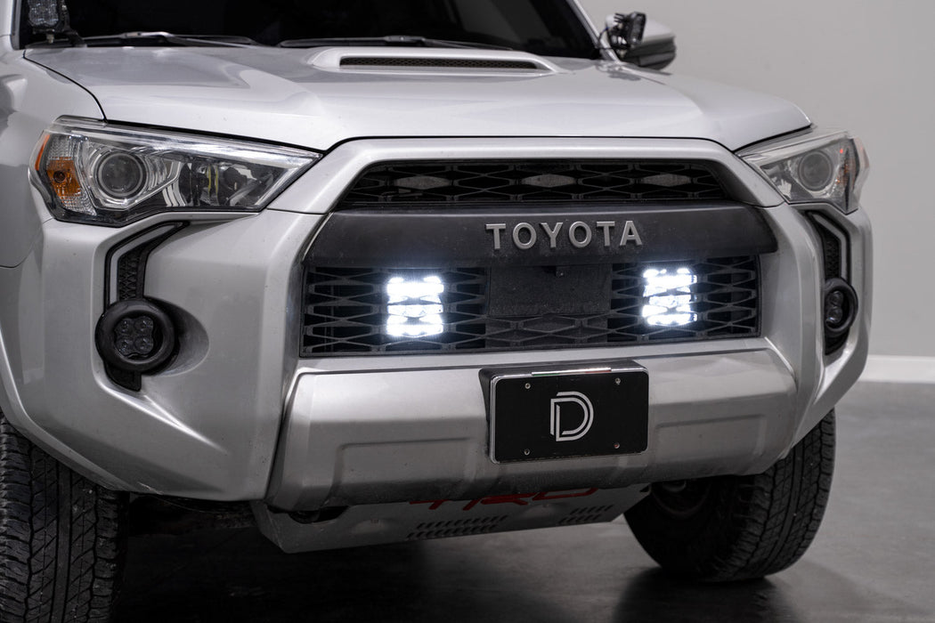 SS5 Stealth Grille LED 2-Pod Kit for 2014-2023 Toyota 4Runner, Sport White Combo Diode Dynamics - TRUCKED UP - Truck Superstore