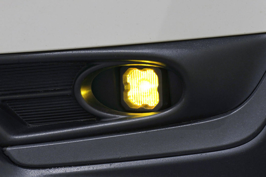 SSC1 SAE/DOT Type HA Fog Light Kit Cool White (6000K) White SAE Fog Diode Dynamics - TRUCKED UP - Truck Superstore