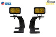 SSC2 LED Ditch Light Kit for 2014-2019 Silverado/Sierra, Pro Yellow Combo Diode Dynamics - TRUCKED UP - Truck Superstore