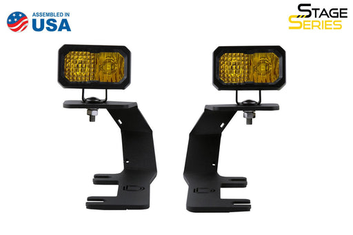SSC2 LED Ditch Light Kit for 2014-2019 Silverado/Sierra, Pro Yellow Combo Diode Dynamics - TRUCKED UP - Truck Superstore