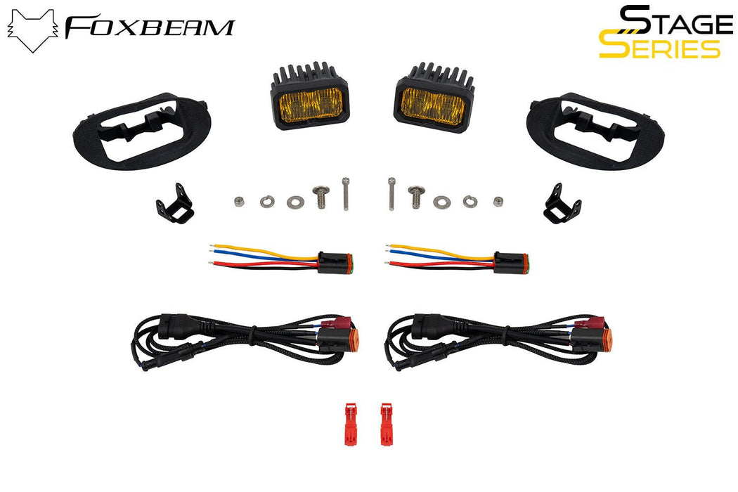 SSC2 LED Fog Light Kit for 2008-2010 Honda Odyssey, Cool White (6000K) Sport White SAE Fog Diode Dynamics - TRUCKED UP - Truck Superstore