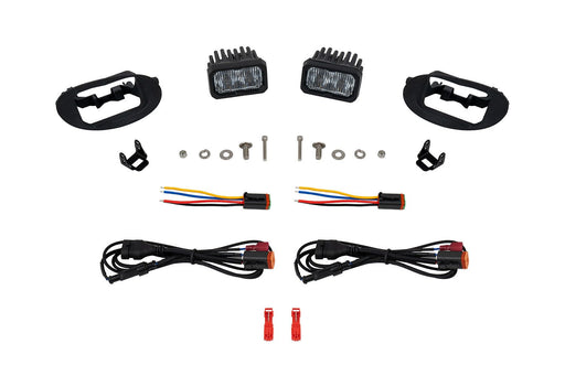 SSC2 LED Fog Light Kit for 2008-2010 Honda Odyssey, Cool White (6000K) Sport White SAE Fog Diode Dynamics - TRUCKED UP - Truck Superstore