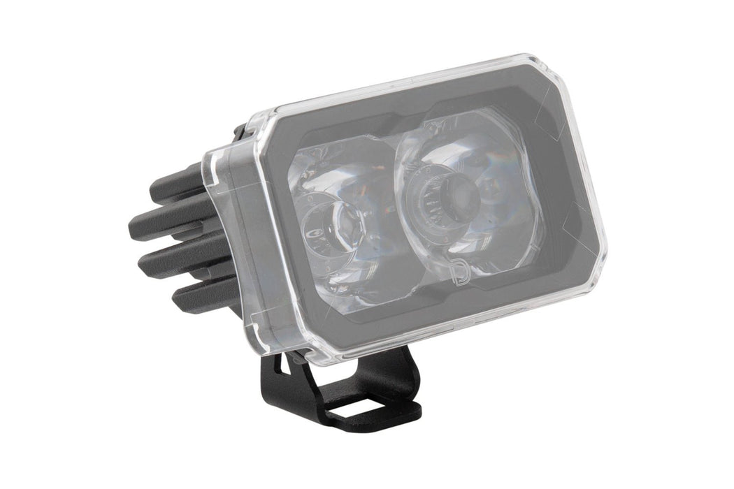 Stage Series 2 Inch LED Pod Cover, Clear Each - TRUCKED UP - Truck Superstore
