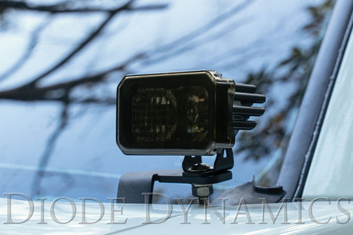 Stage Series 2 Inch LED Pod Cover, Smoked Each - TRUCKED UP - Truck Superstore