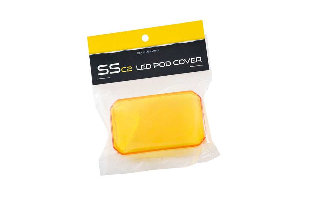 Stage Series 2 Inch LED Pod Cover, Yellow Each - TRUCKED UP - Truck Superstore