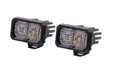 Stage Series 2 Inch LED Pod, Pro White Combo Standard RBL Pair - TRUCKED UP - Truck Superstore