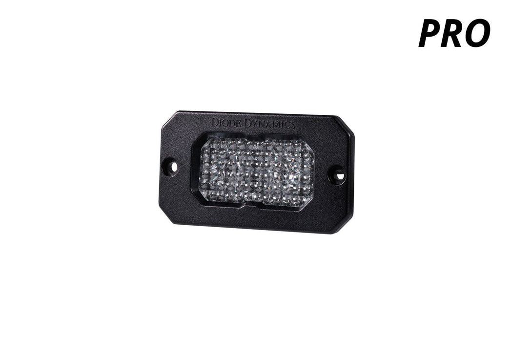 Stage Series 2 Inch LED Pod, Pro White Fog Flush ABL Each - TRUCKED UP - Truck Superstore