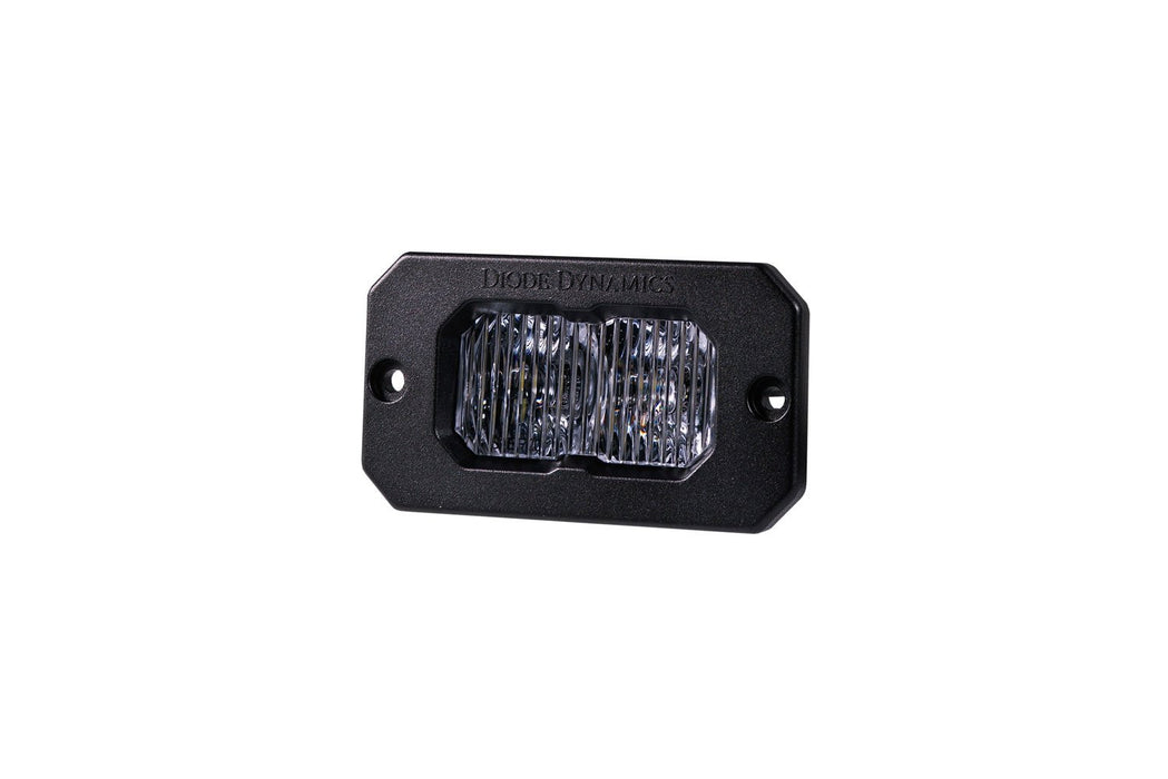 Stage Series 2 Inch LED Pod, Pro White Fog Flush ABL Each - TRUCKED UP - Truck Superstore