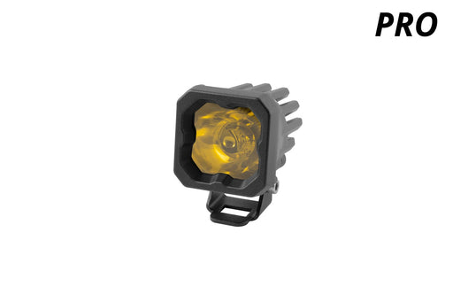 Stage Series C1 LED Pod Pro Yellow Spot Standard ABL Each Diode Dynamics - TRUCKED UP - Truck Superstore