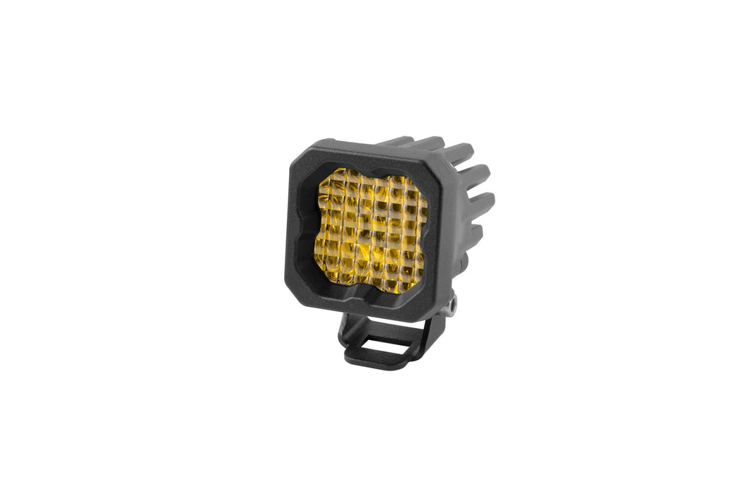 Stage Series C1 LED Pod Pro Yellow Wide Standard ABL Each Diode Dynamics - TRUCKED UP - Truck Superstore