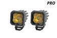 Stage Series C1 LED Pod Pro Yellow Wide Standard ABL Pair Diode Dynamics - TRUCKED UP - Truck Superstore