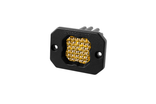 Stage Series C1 LED Pod Sport Yellow Flood Flush ABL Each Diode Dynamics - TRUCKED UP - Truck Superstore