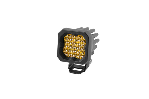 Stage Series C1 LED Pod Sport Yellow Flood Standard ABL Each Diode Dynamics - TRUCKED UP - Truck Superstore